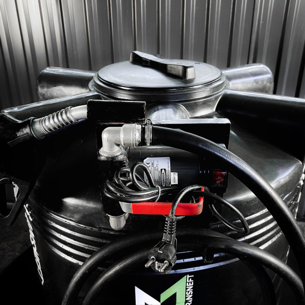 азс черная на 500л экономического класса с насосом 220v купить в Донецке